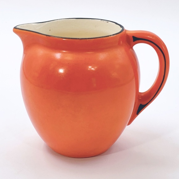 Vintage Creamer Pitcher Art Pottery Celebrate - Picture 10 of 16